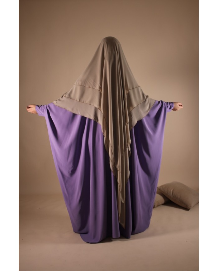 Khimar triples voiles